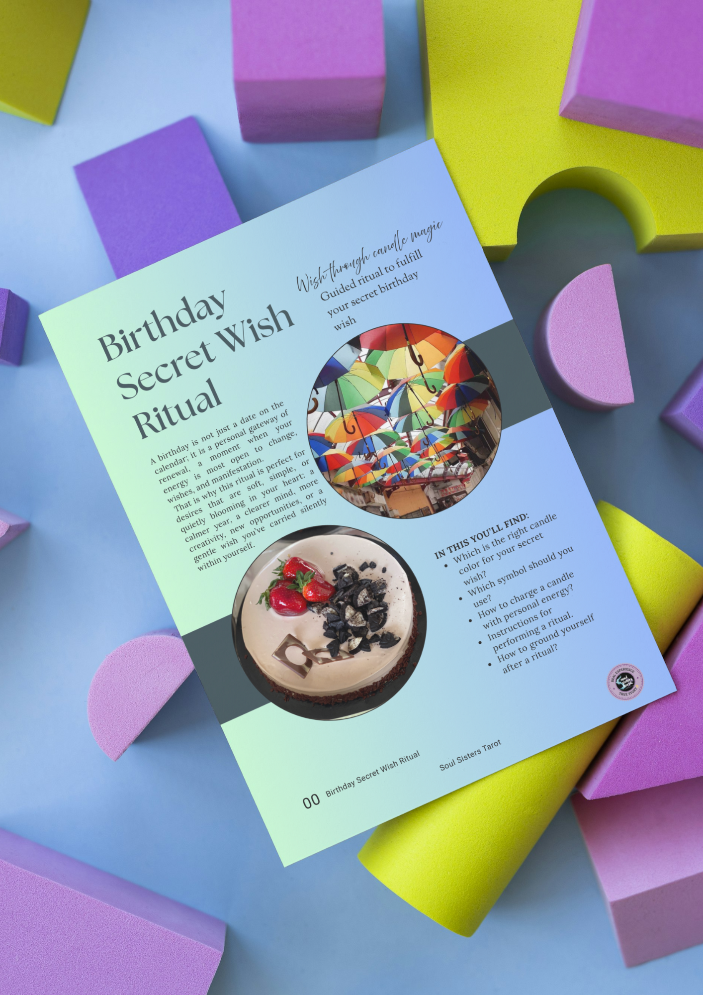 Birthday Rituals: Birthday Secret Wish Ritual – Illustrated PDF Guide