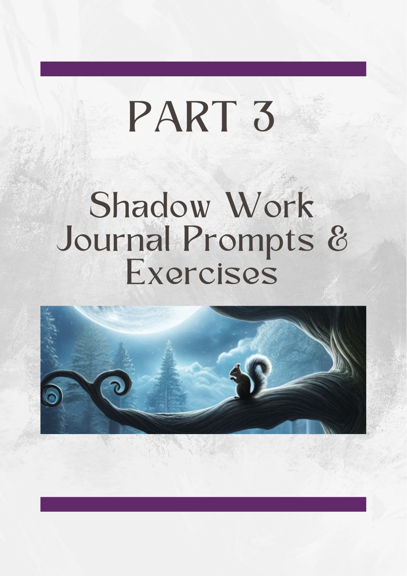 Master Shadow Word Journal & Guide - Shadow Work Journal Prompts PDF