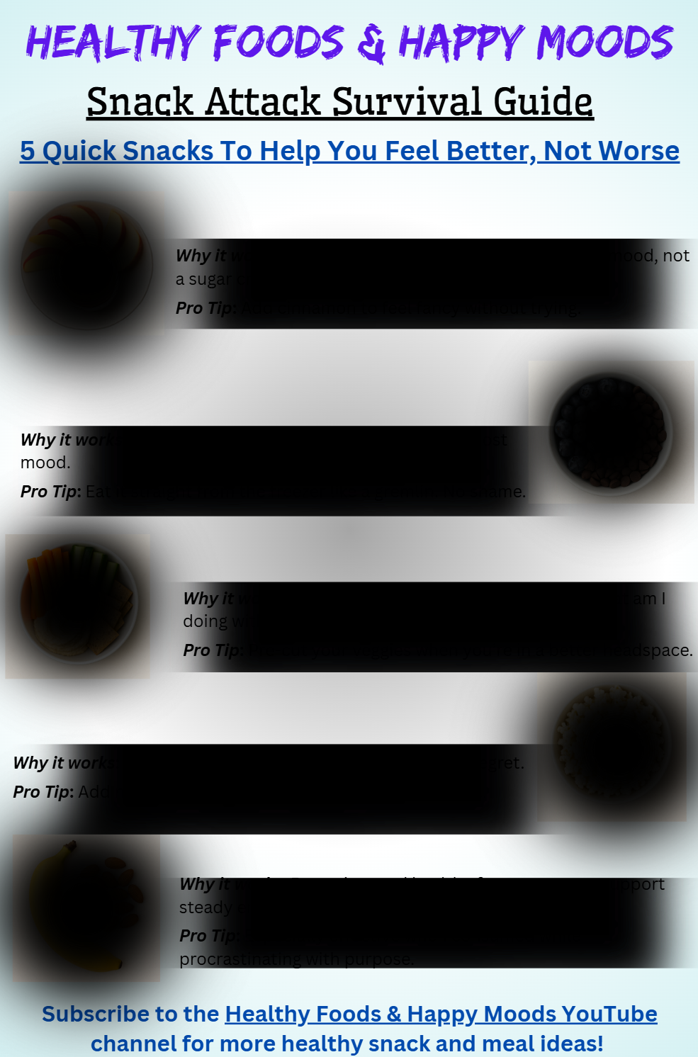 Snack Attack Survival Guide - FREE!