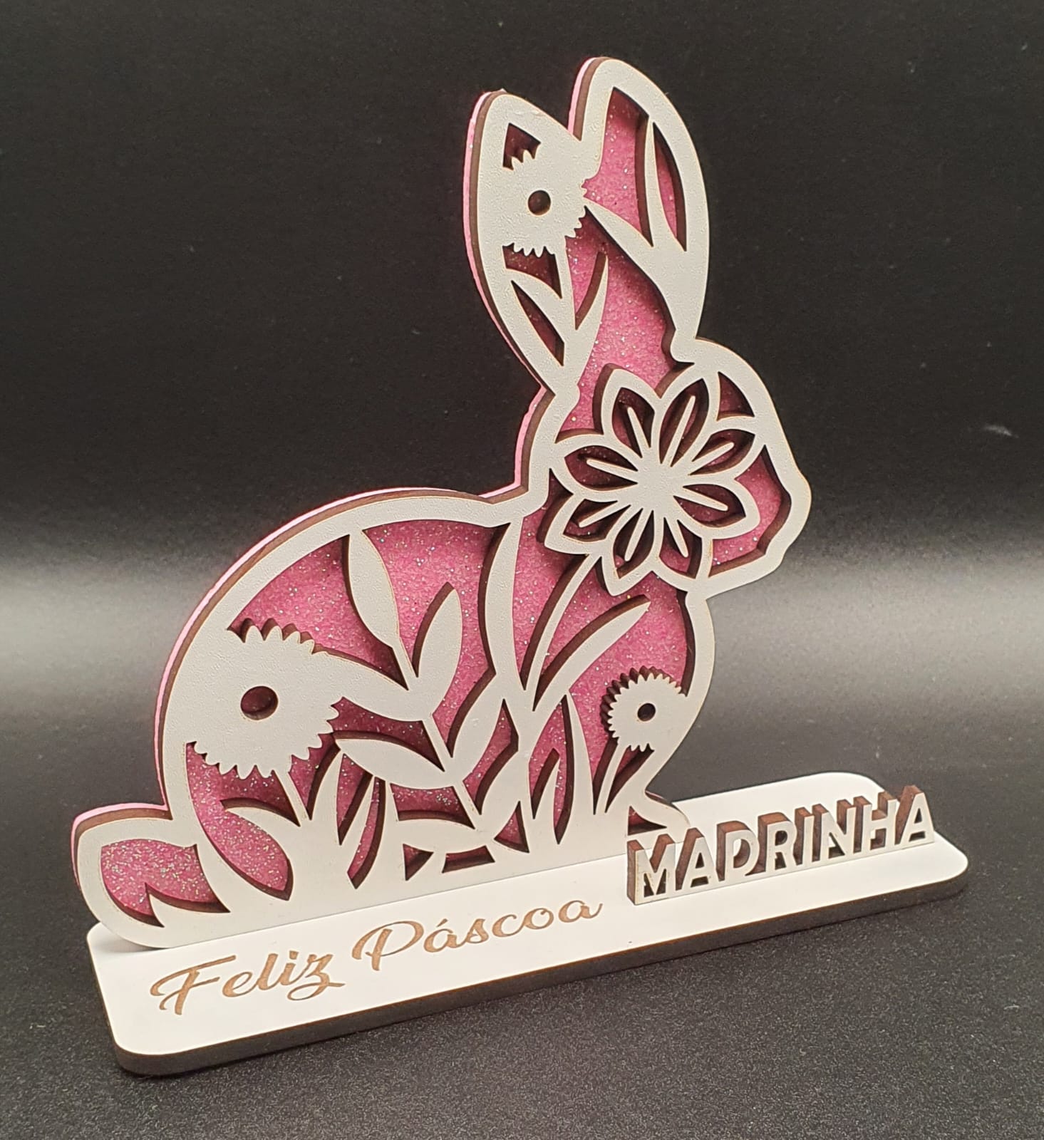 Decoração de Coelho de Páscoa