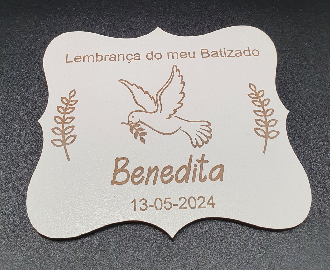 Lembrança de  Batizado Personalizada