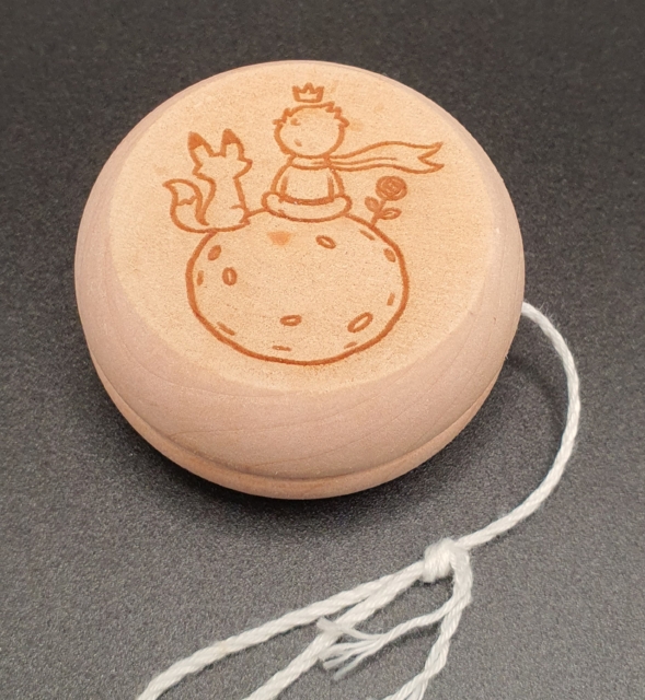 Ioiô de Madeira com Desenho