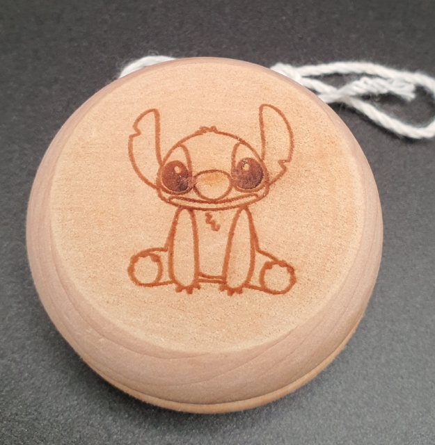 Ioiô de Madeira com Desenho