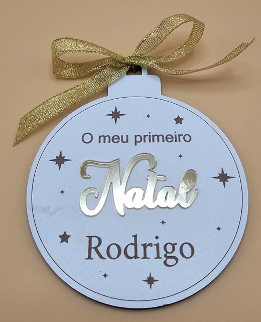 Bola de Natal personalizado