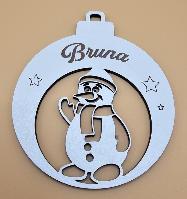 Bola de Natal Personalizada