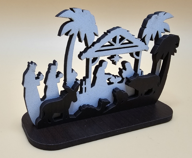 Presépio Artesanal em MDF