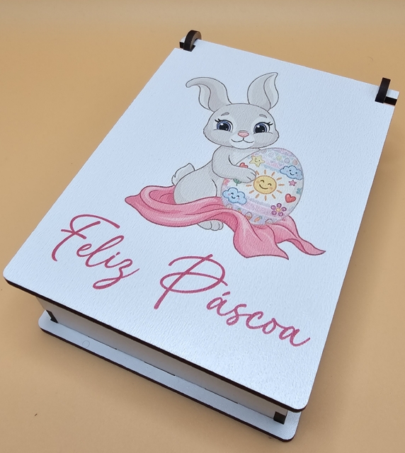 Caixa de Páscoa com Coelhinho