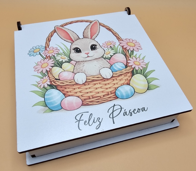 Caixa Decorativa de Páscoa