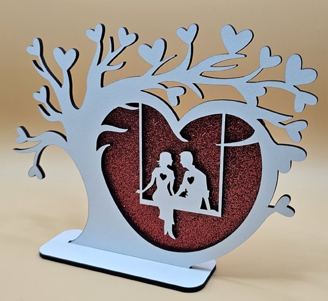 Enfeite Casal no Balanço