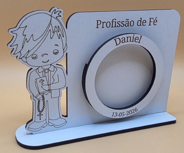 Porta-retrato Profissão de Fé