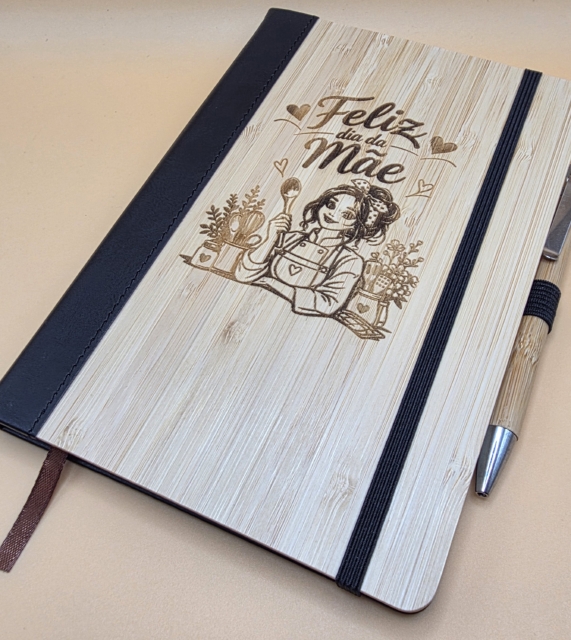 Caderno Feliz dia da Mãe