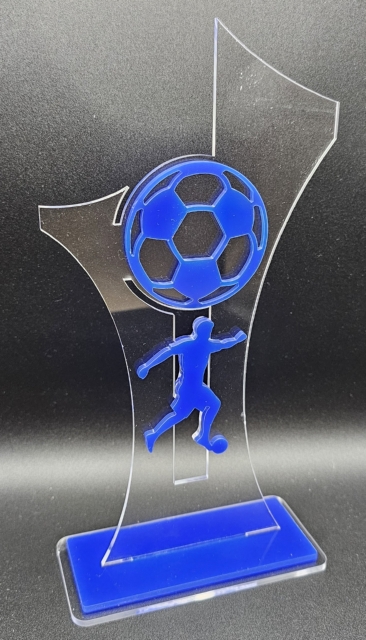 Troféu de Futebol em  Acrílico