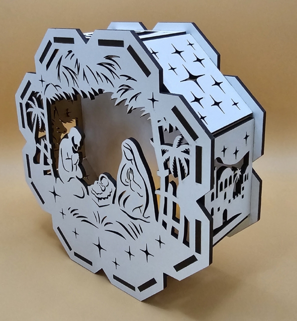 Presépio decorativo de Natal