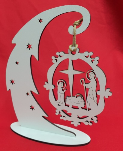 Pinheiro com presépio