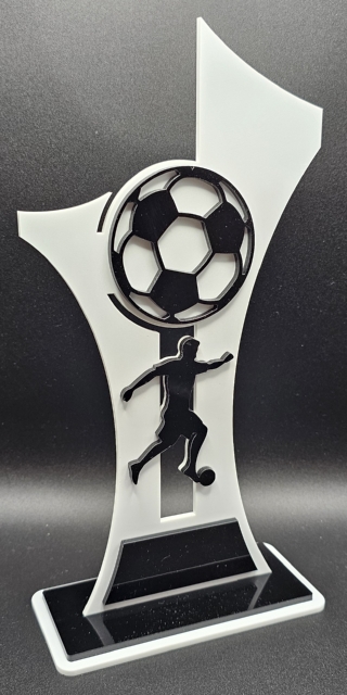 Troféu de Futebol em  Acrílico