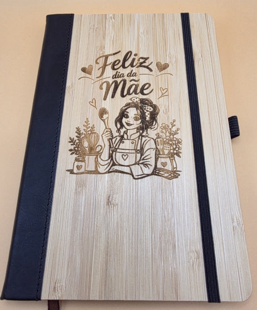 Caderno Feliz dia da Mãe