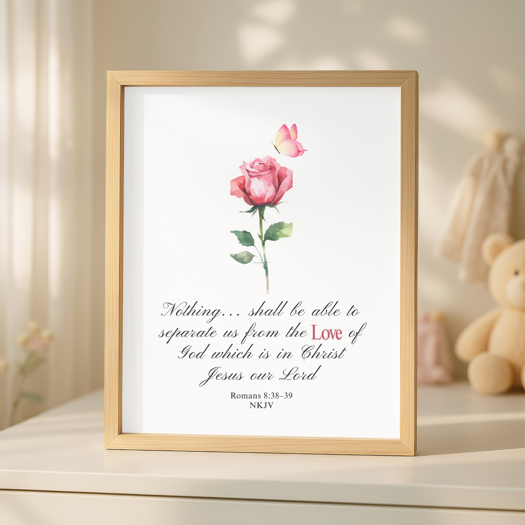 Nothing can separate us from God's love | Romans 8:38-39