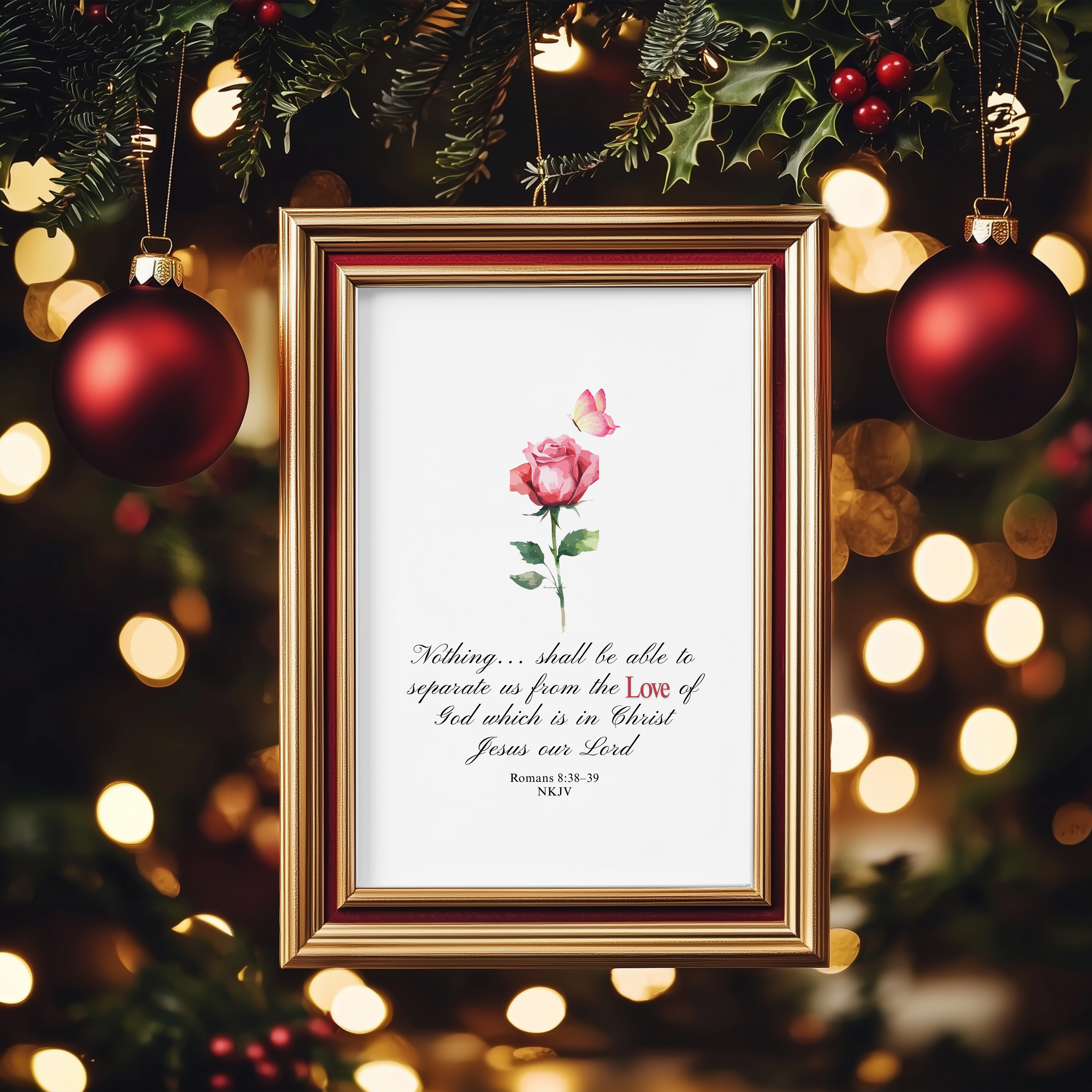 Nothing can separate us from God's love | Romans 8:38-39