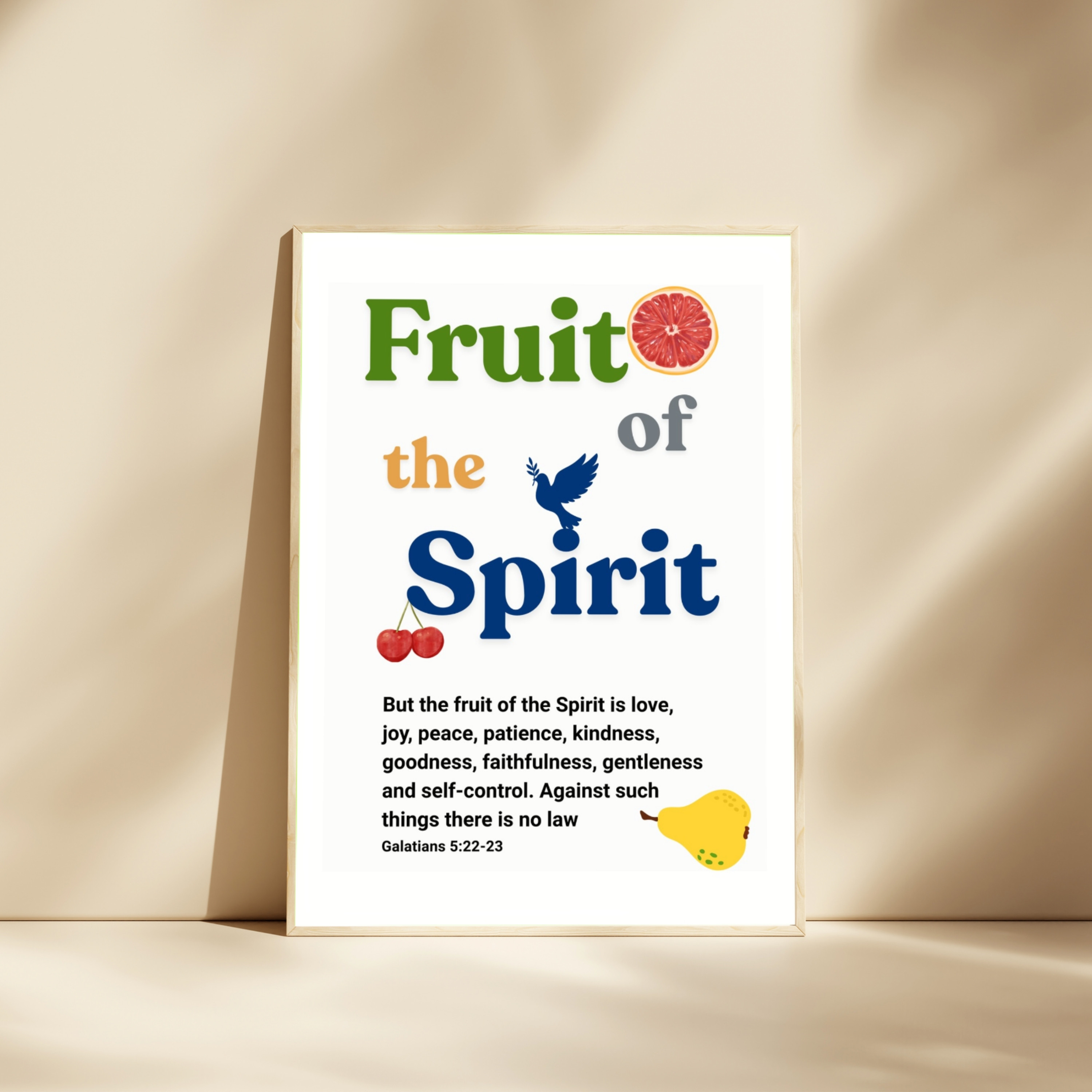  Fruit of the Spirit 