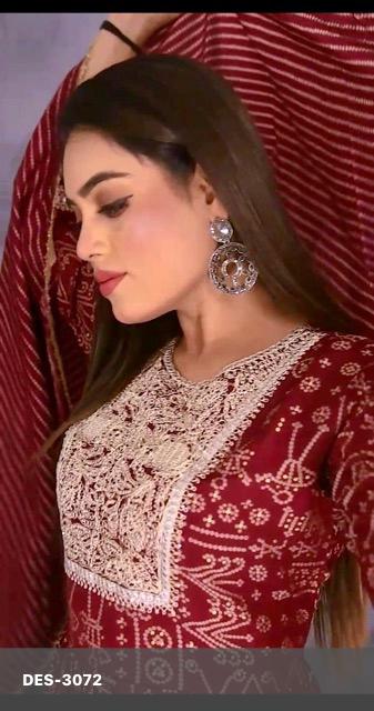 Muslin Silk Kurta Set