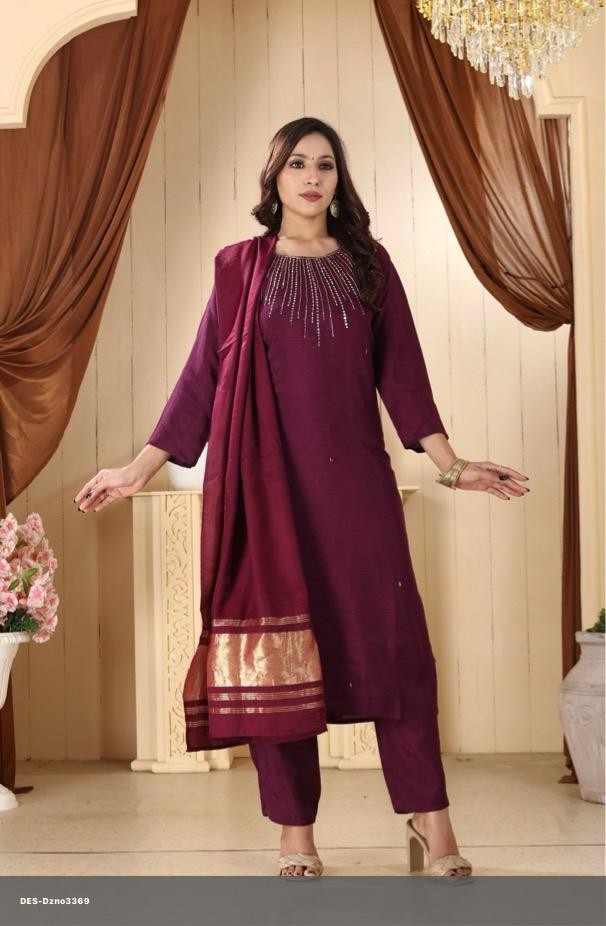 Dola Silk Anarkali Suit