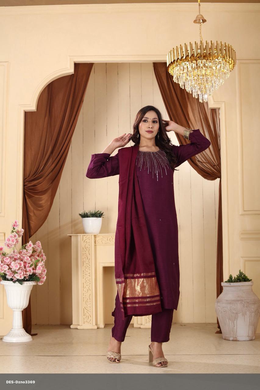 Dola Silk Anarkali Suit