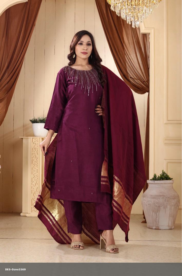 Dola Silk Anarkali Suit