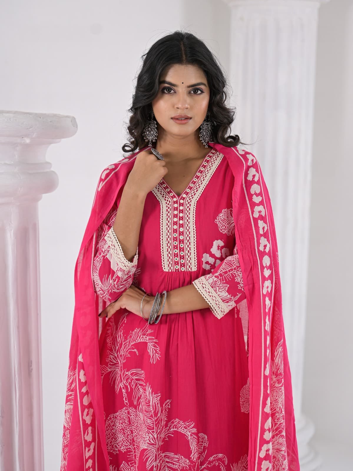 Elegant Cotton Ethnic Suit
