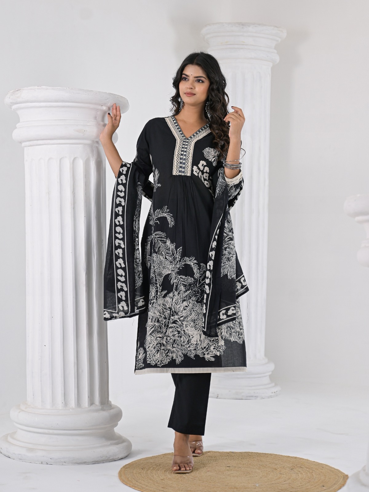 Elegant Cotton Ethnic Suit