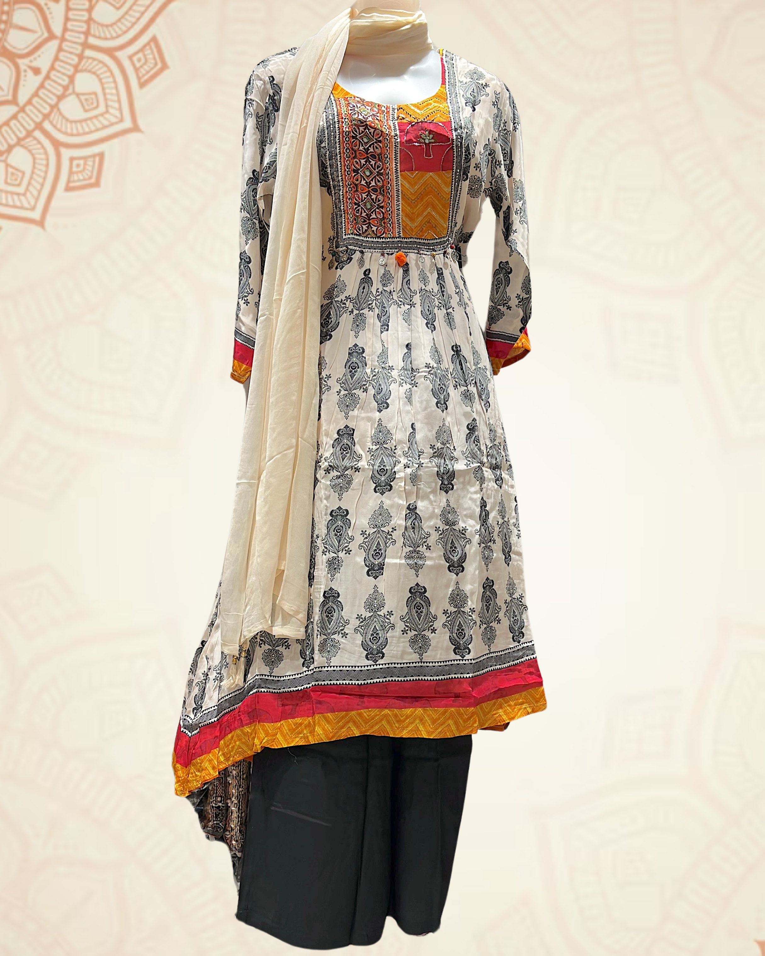 Traditional Ethnic Long Kurta Set