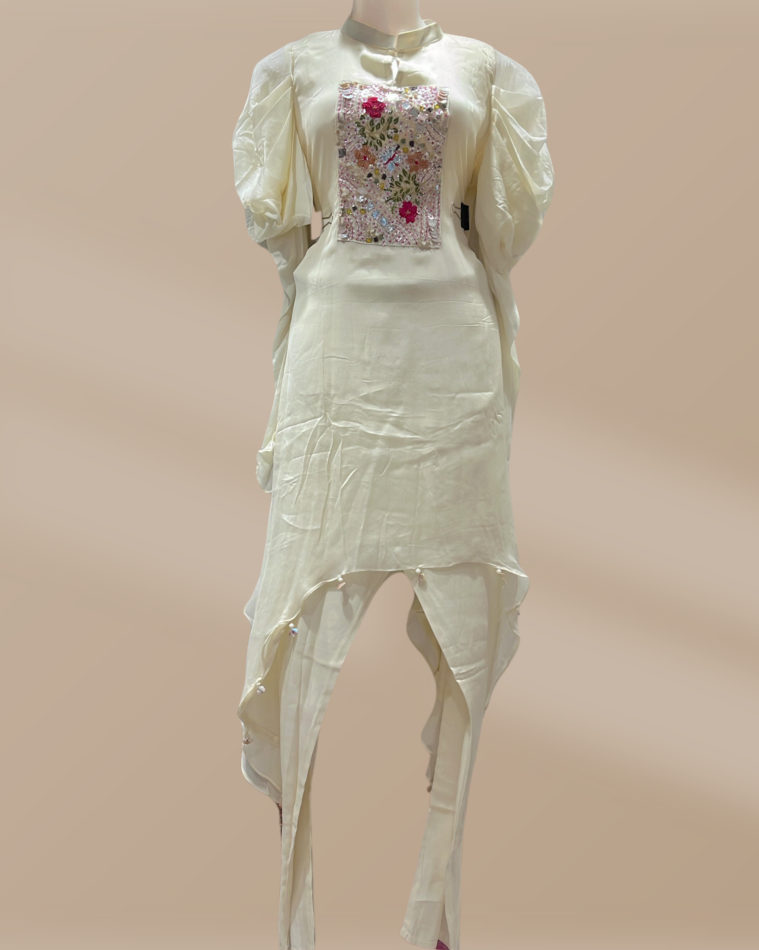 Indo-Western Chinon Cord Set