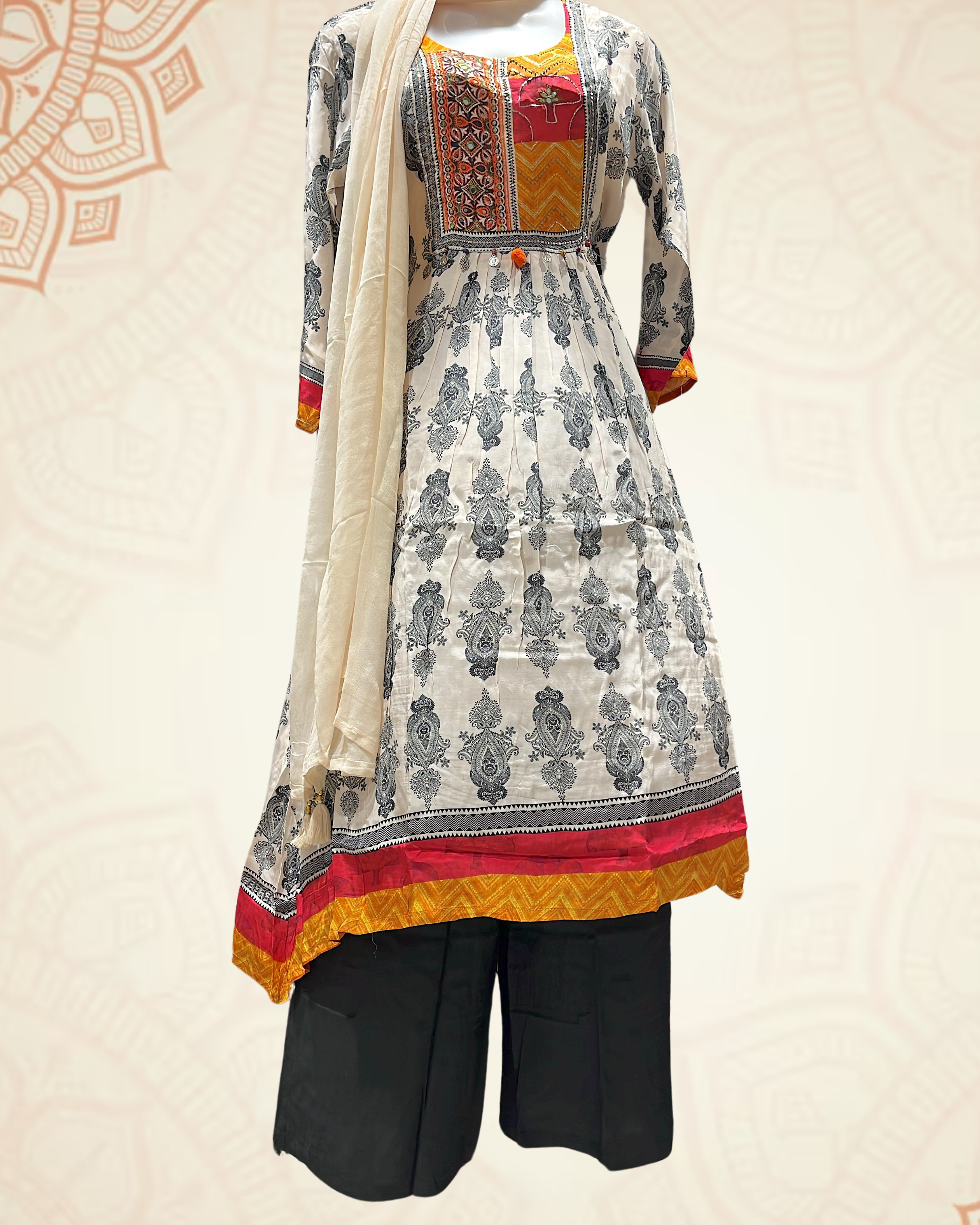 Traditional Ethnic Long Kurta Set