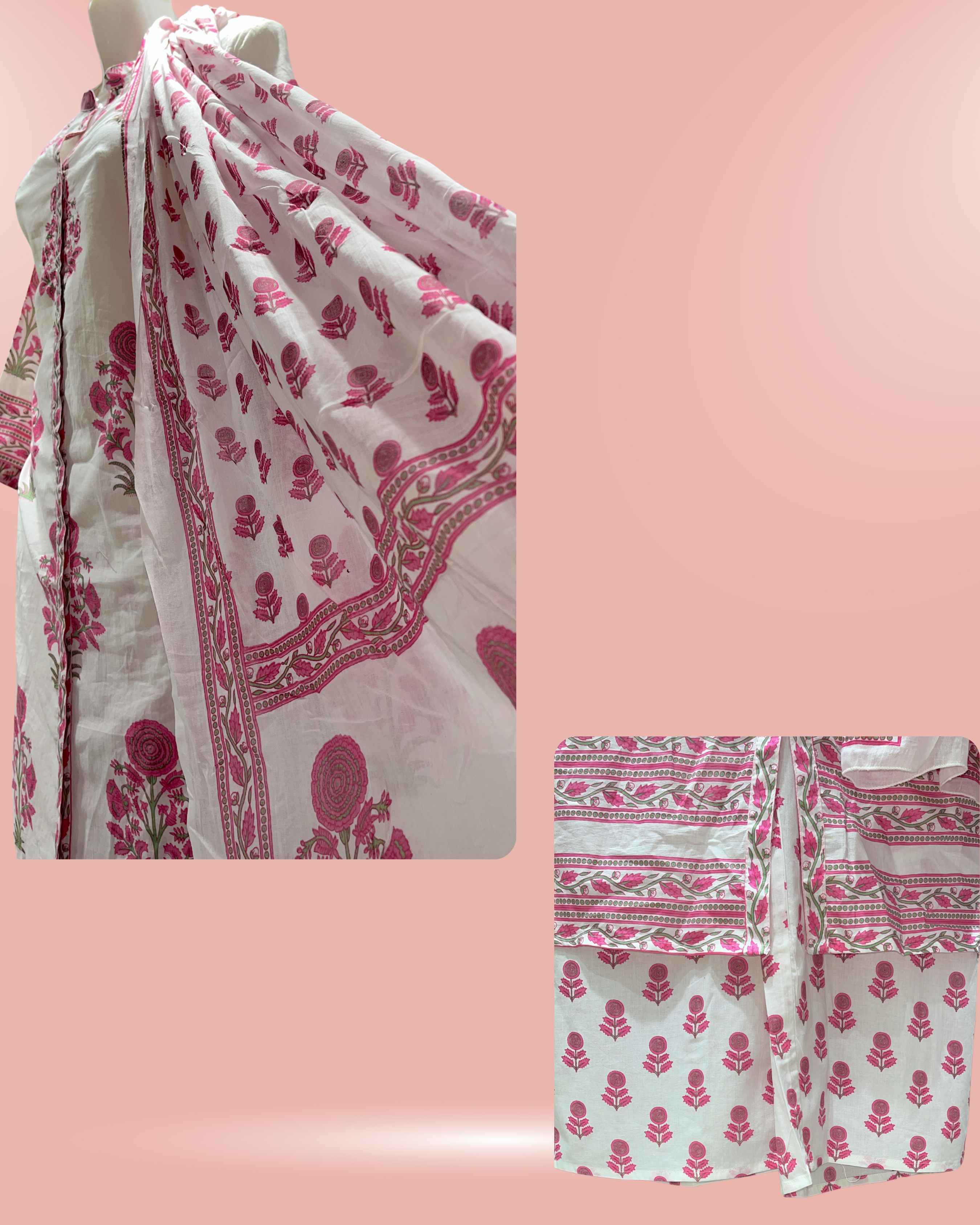 Block Print Traditional Outfit