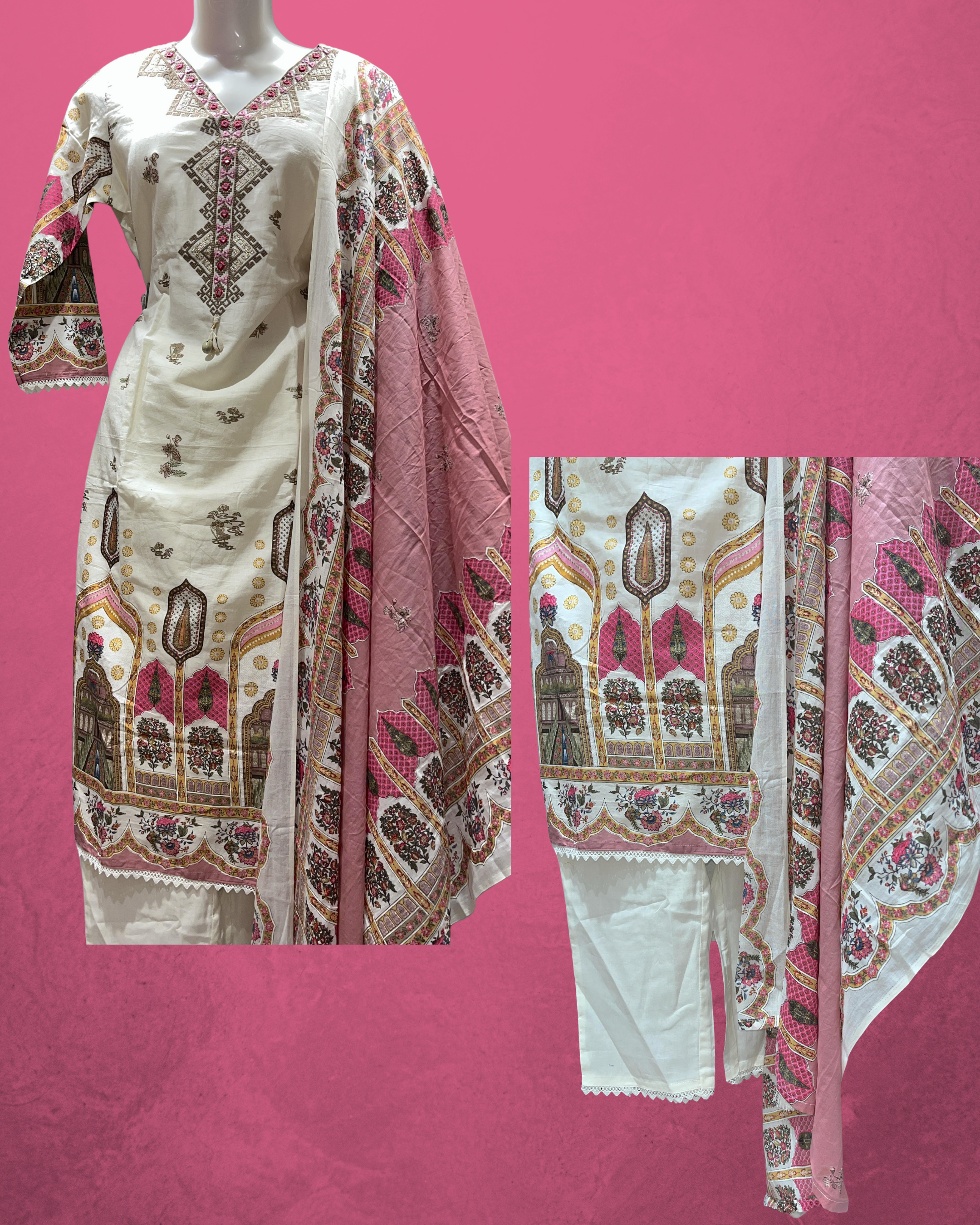 Elegant Printed Kurta Set