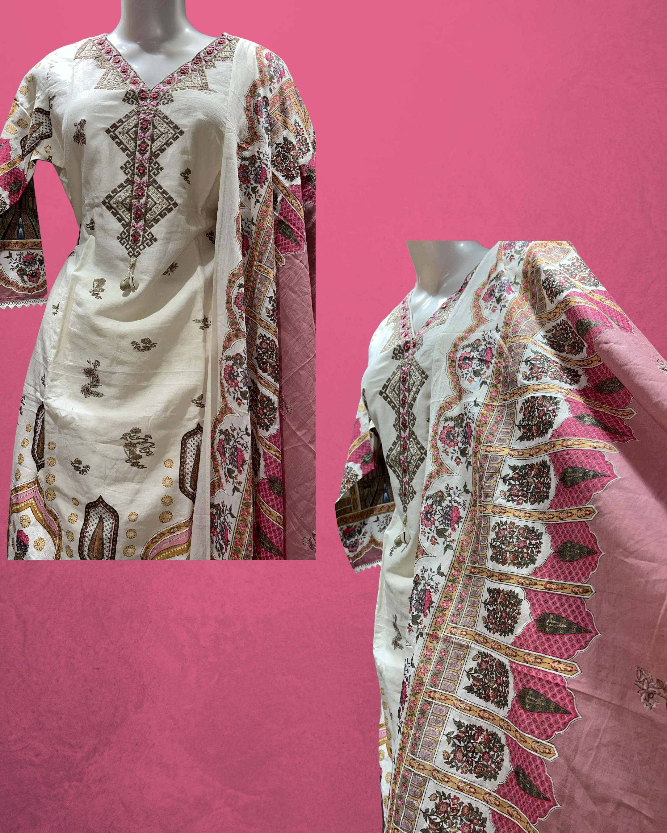 Elegant Printed Kurta Set
