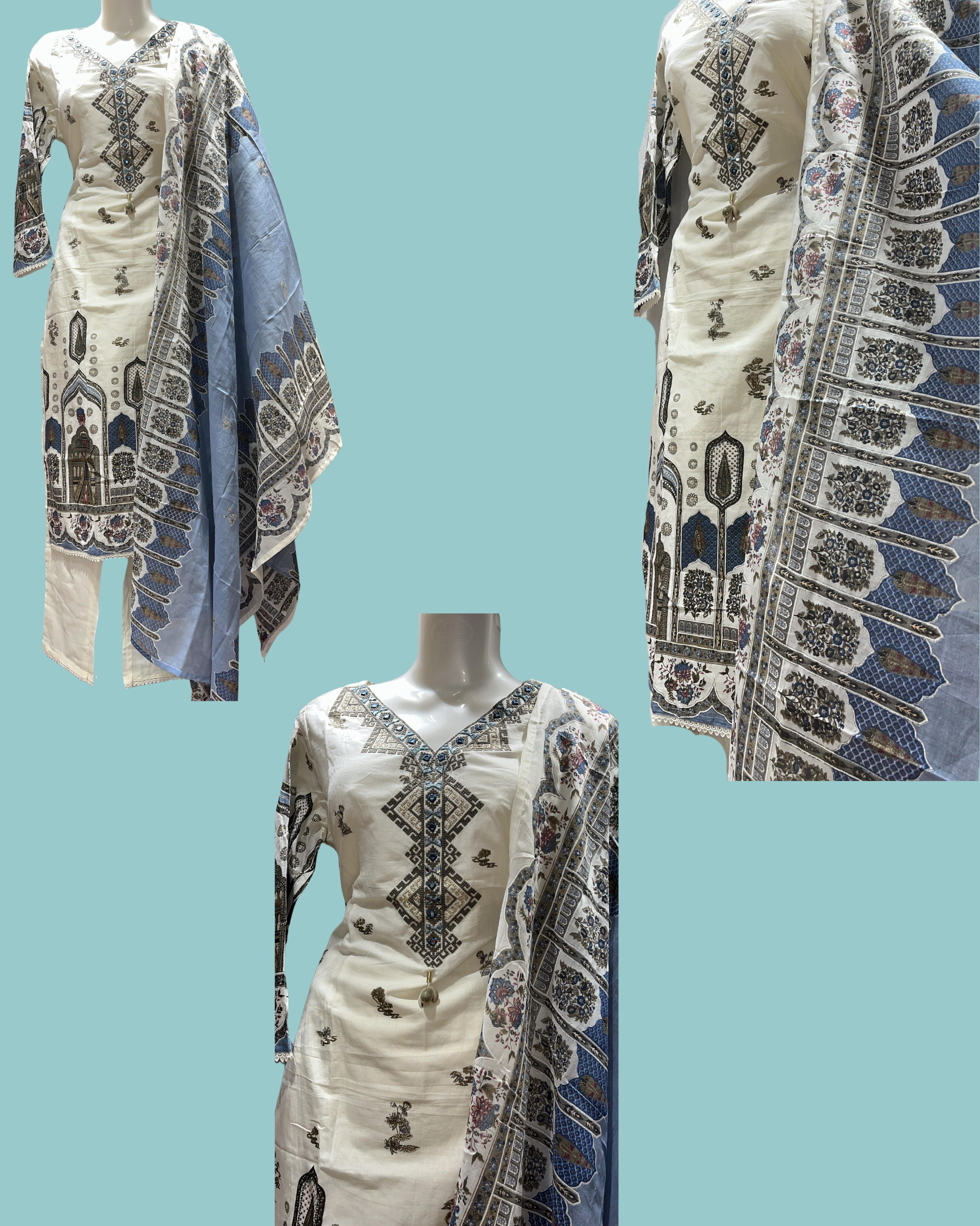 Elegant Printed Kurta Set