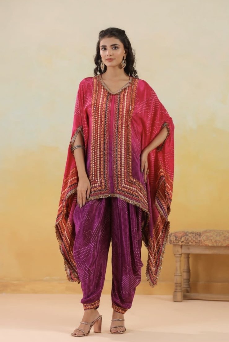 Kafthan with Dhoti Pants