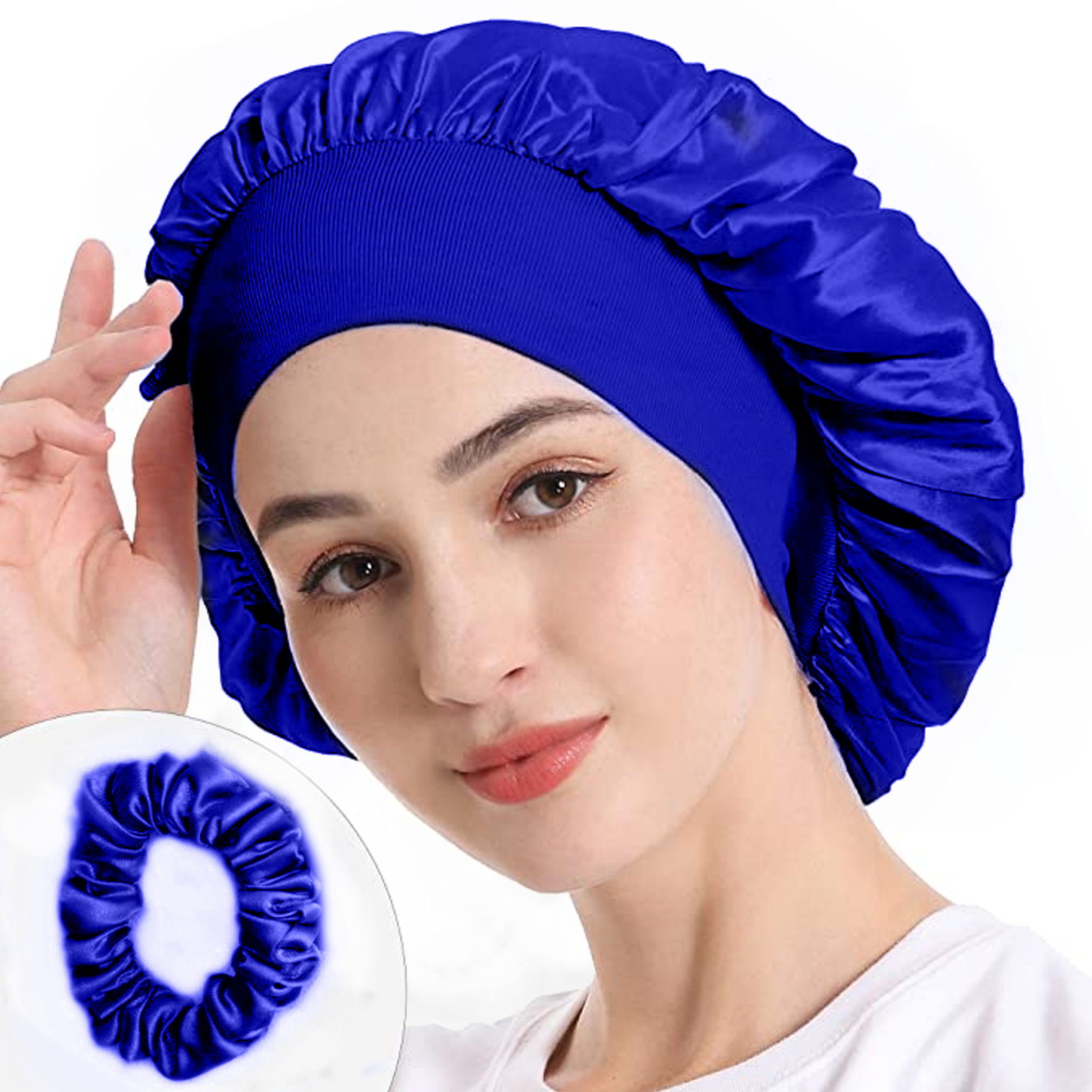 Gorro Satén  + Moña