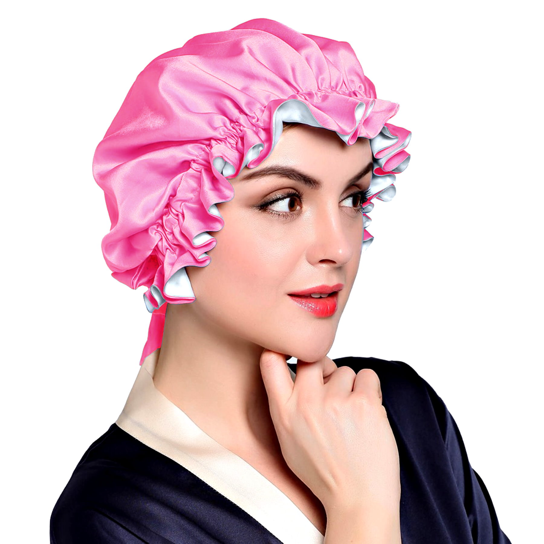 Gorro Satén Doble Faz Corto