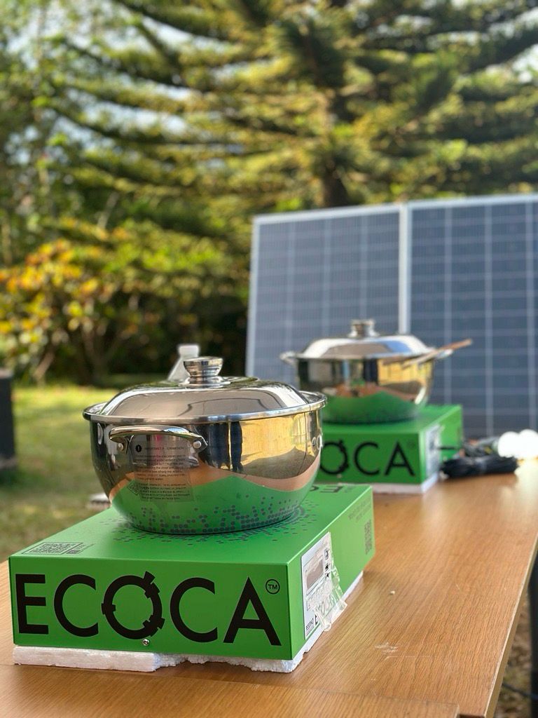 Ecoca Solar Cooker-  1Pannel 1Battery  