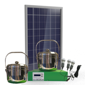 Ecoca Solar Cooker-  2Pannel 2Battery  