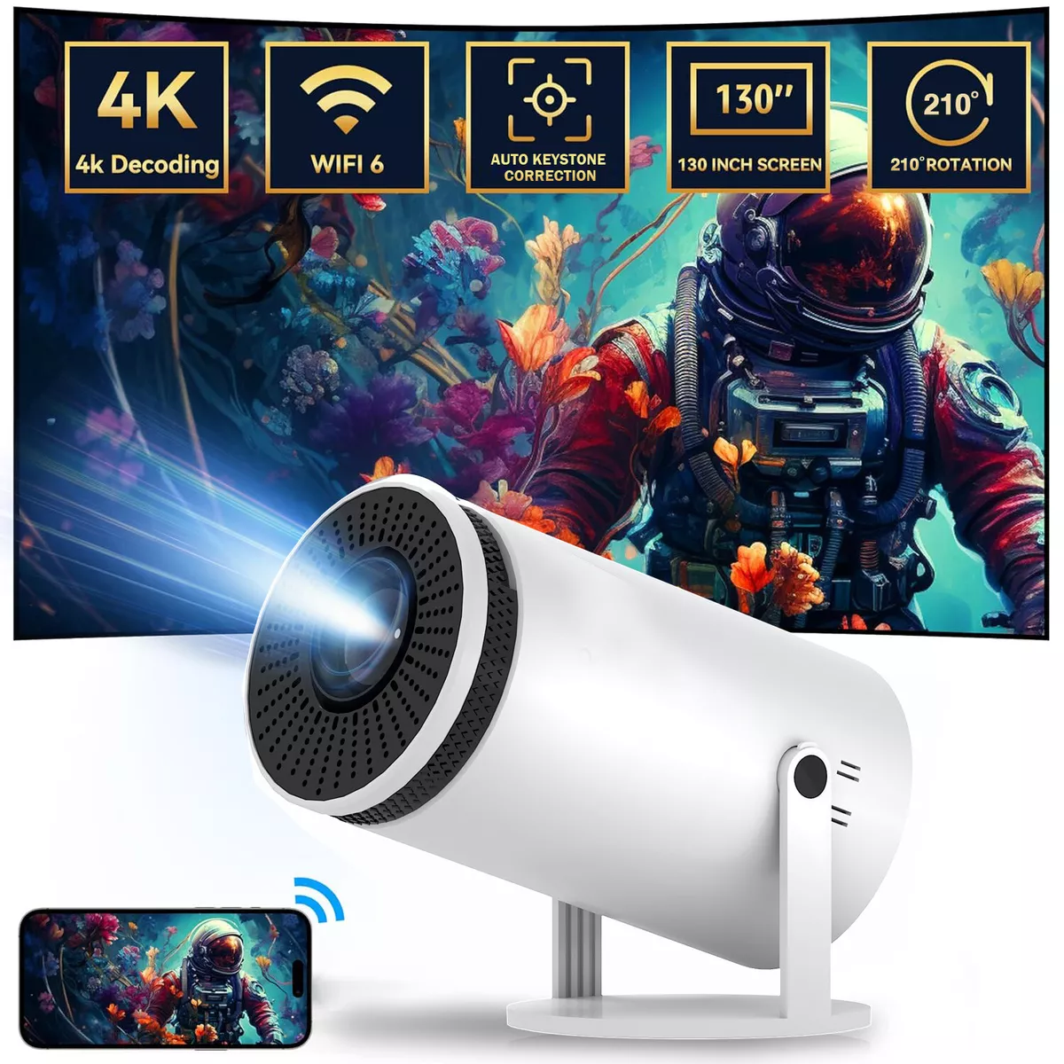 Proyector Smart Portatil Luo