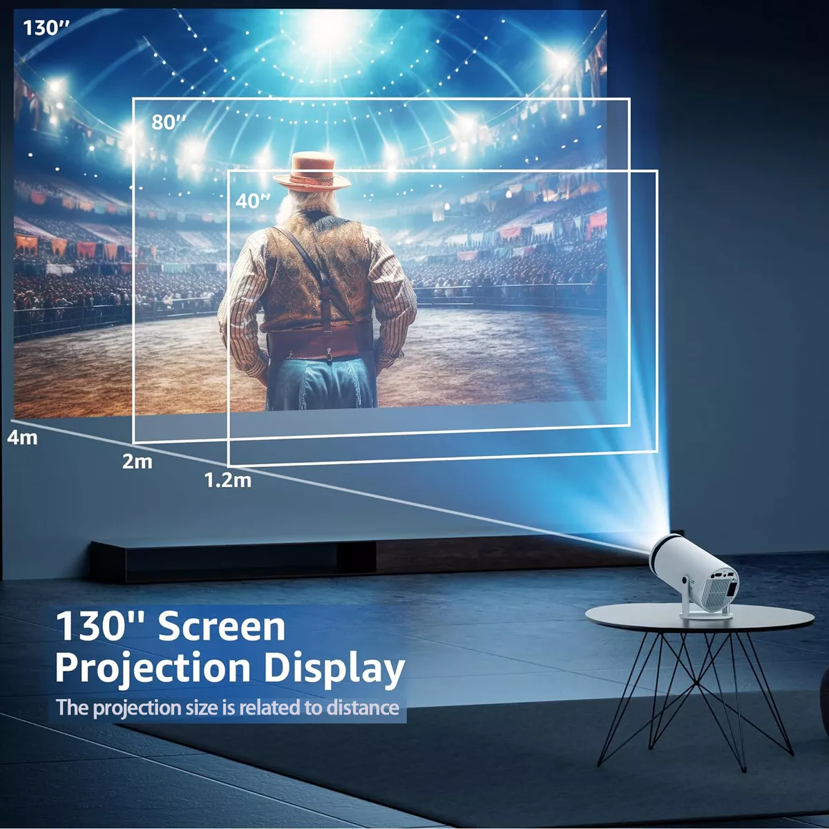 Proyector Smart Portatil Luo