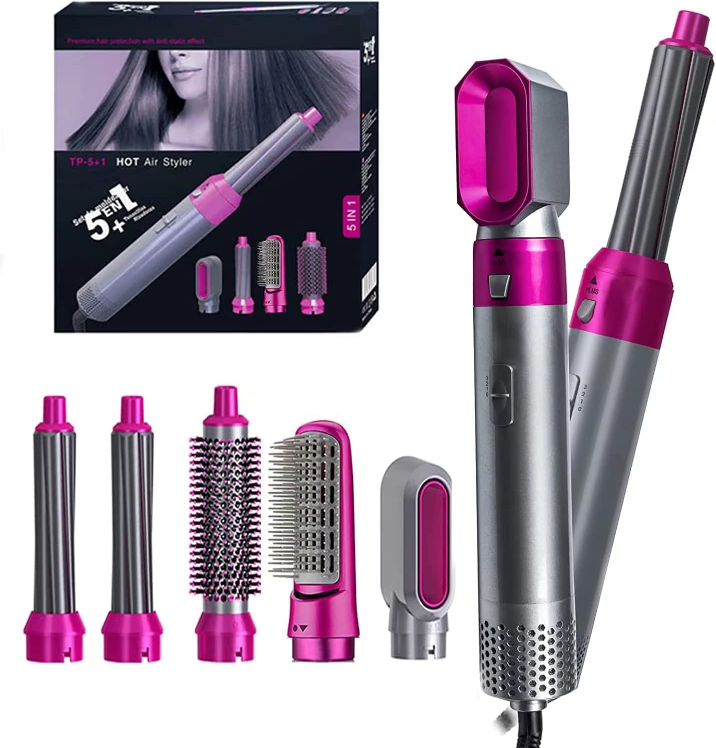 Rizador De Pelo Electrico 5 En 1