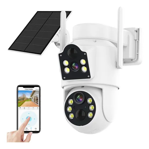 Camara Seguridad C Bateria Solar
