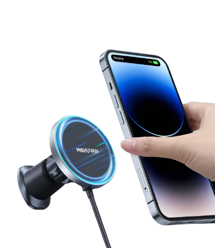 Soporte De Celular Con Cargador Para Auto