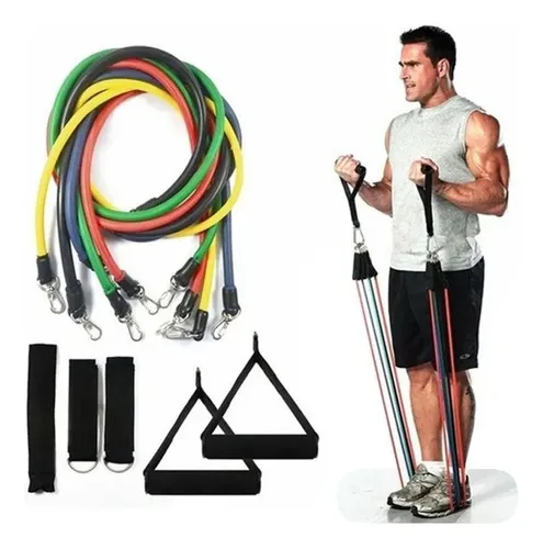 Kit De Elasticos Para Ejercicio