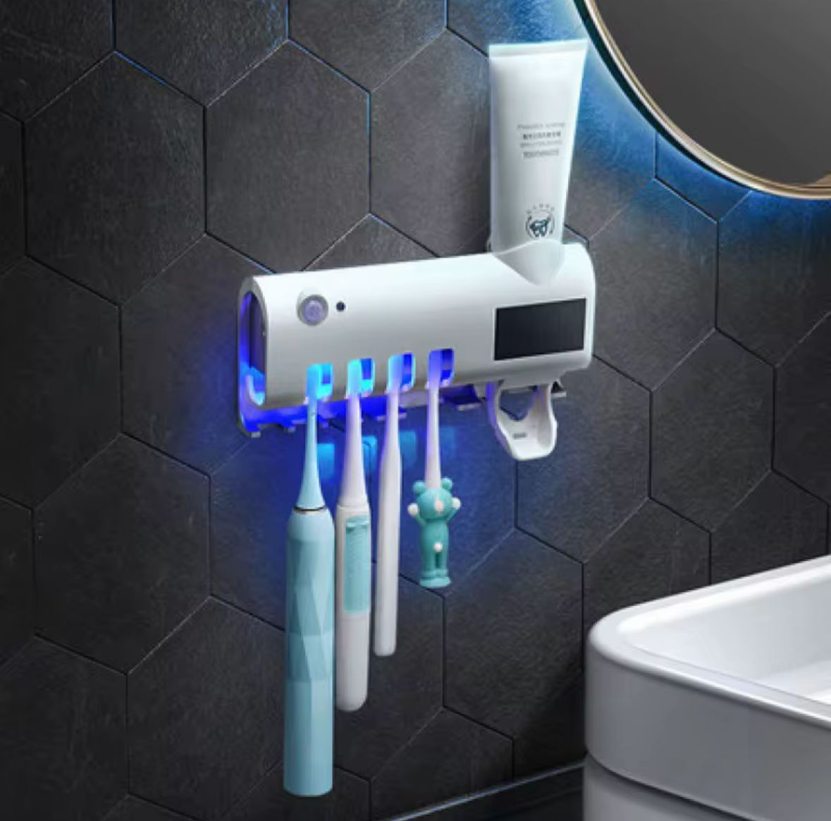 Dispensador cepillo de dientes magnetic