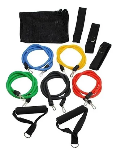 Kit De Elasticos Para Ejercicio