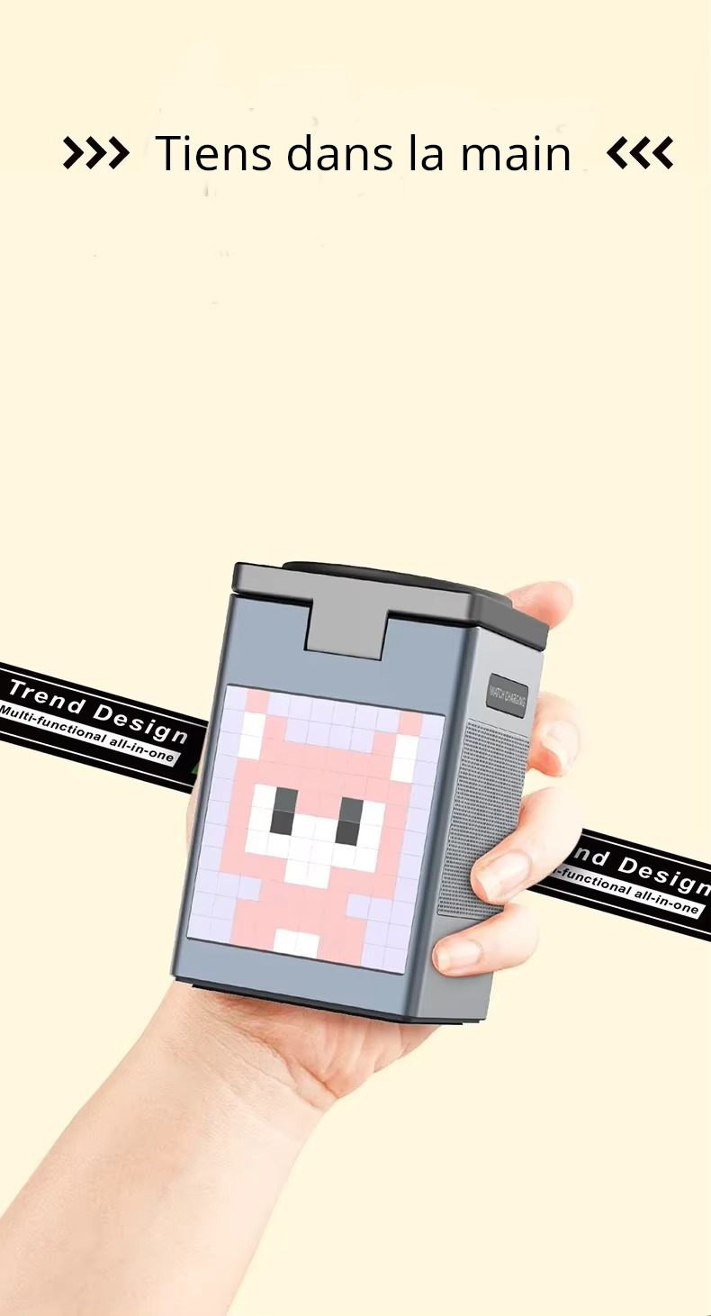  🔋 Station de Charge 6-en-1 avec Haut-Parleur Bluetooth